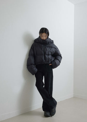 DUCK-DOWN HOOD PADDING